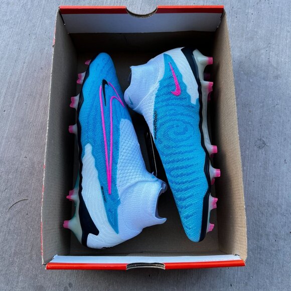 Nike Gripknit Phantom GX Elite Dynamic Fit FG Blast Pack FD0261-446 Men's 10.5 - Picture 6 of 7